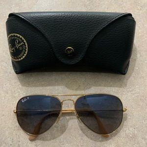 Rayban aviator gradient